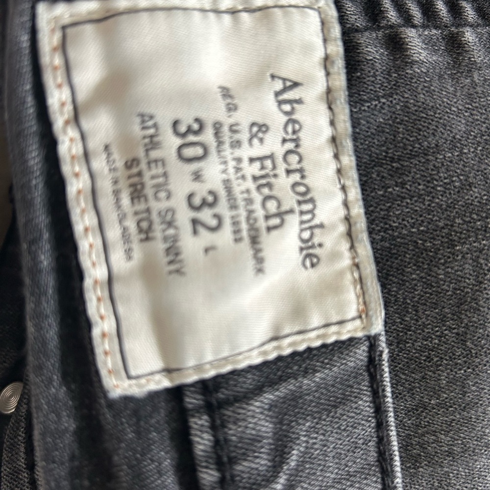 Abercrombie & Fitch black Skinny Jeans